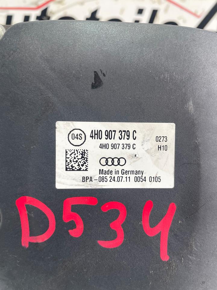 Audi A8 4H ABS Block Hydraulikpumpe Steuergerät 4H0907379C – Bild 2