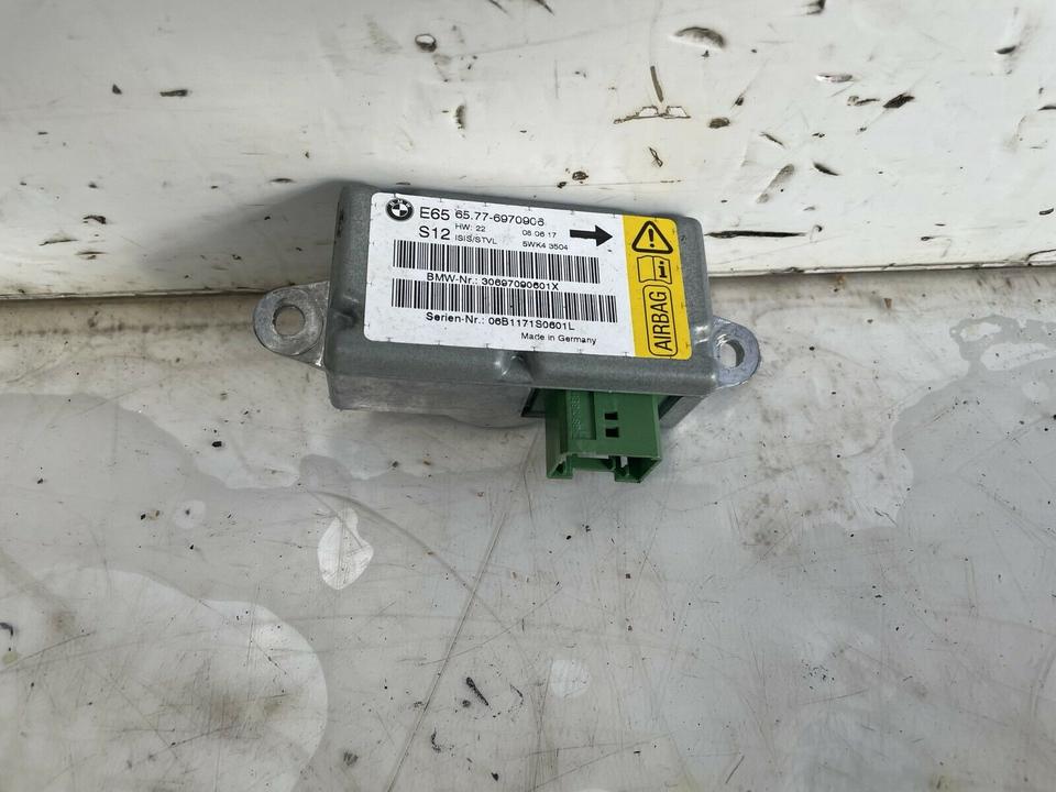 BMW 7er E65 E66 Türmodul Sensor Airbag Steuergerät 6970906 – Bild 2