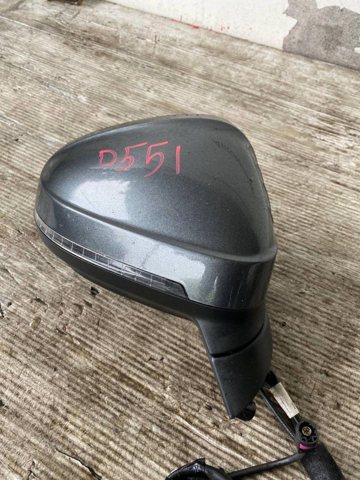 Audi A4 B9 8W Außenspiegel Spiegel Vorne Rechts LZ7S – Bild 3
