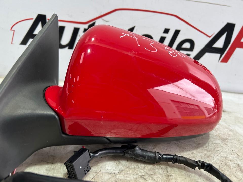 Audi A3 8P Außenspiegel Spiegel Links LY3J – Bild 3