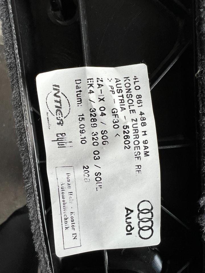Audi Q7 4L Abdeckung Abdeckleisten 4L0861488H 4L0861487H – Bild 8
