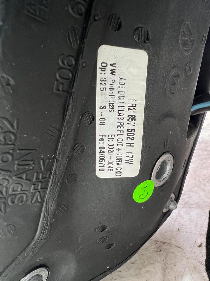 VW Polo 6R Außenspiegel Spiegel Rechts LA7W – Bild 7