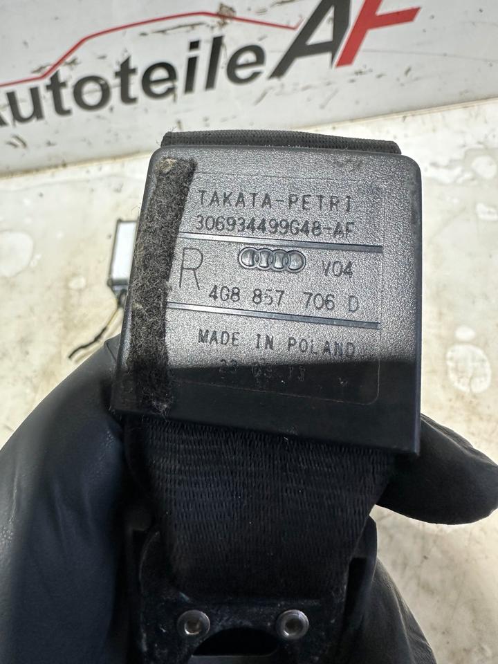 Audi A6 4G Gurt Sicherheitsgurt Vorne 4G8857705 4G8857706 – Bild 14
