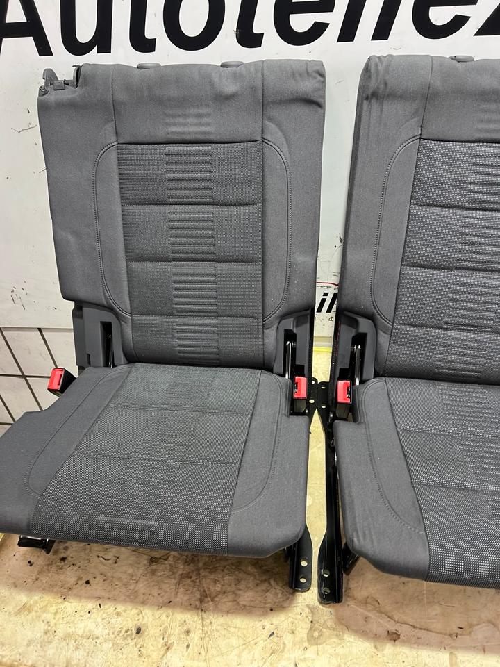 VW Touran 1T1 1T2 3.Reihe 3 Sitzreihe Rücksitzbank Sitze Hinten – Bild 8