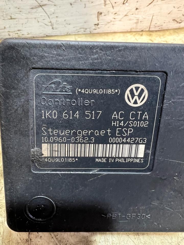 VW Audi Seat Skoda ESP Steuergerät Hydraulikblock ABS 1K0614517AC – Bild 3