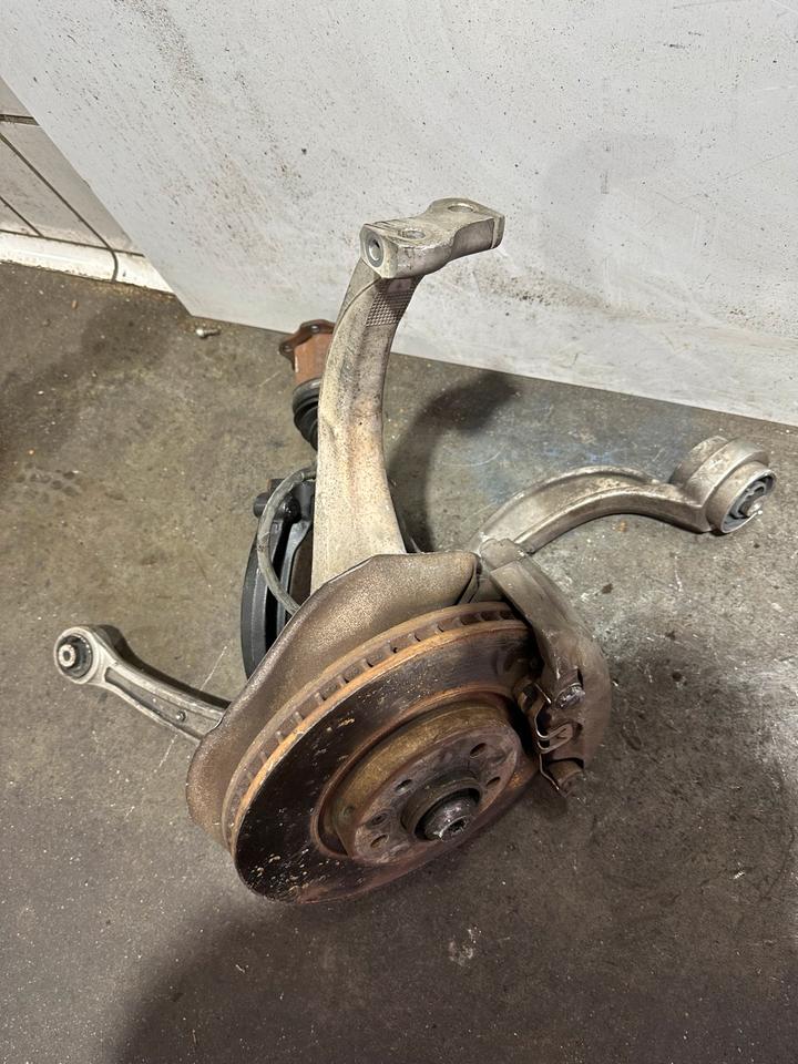 Audi A6 4G Achsschenkel Radnabe Bremssattel Vorne – Bild 5