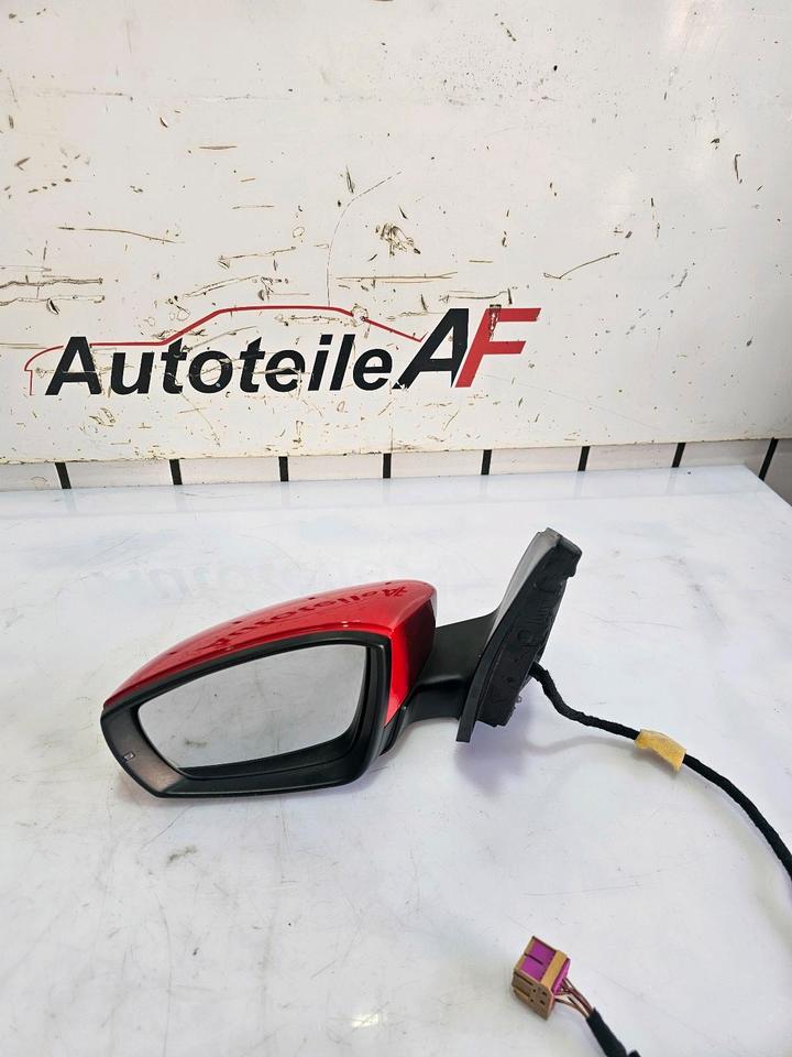 VW Polo 6R Außenspiegel Spiegel Vorne Rechts Links LP3G – Bild 5