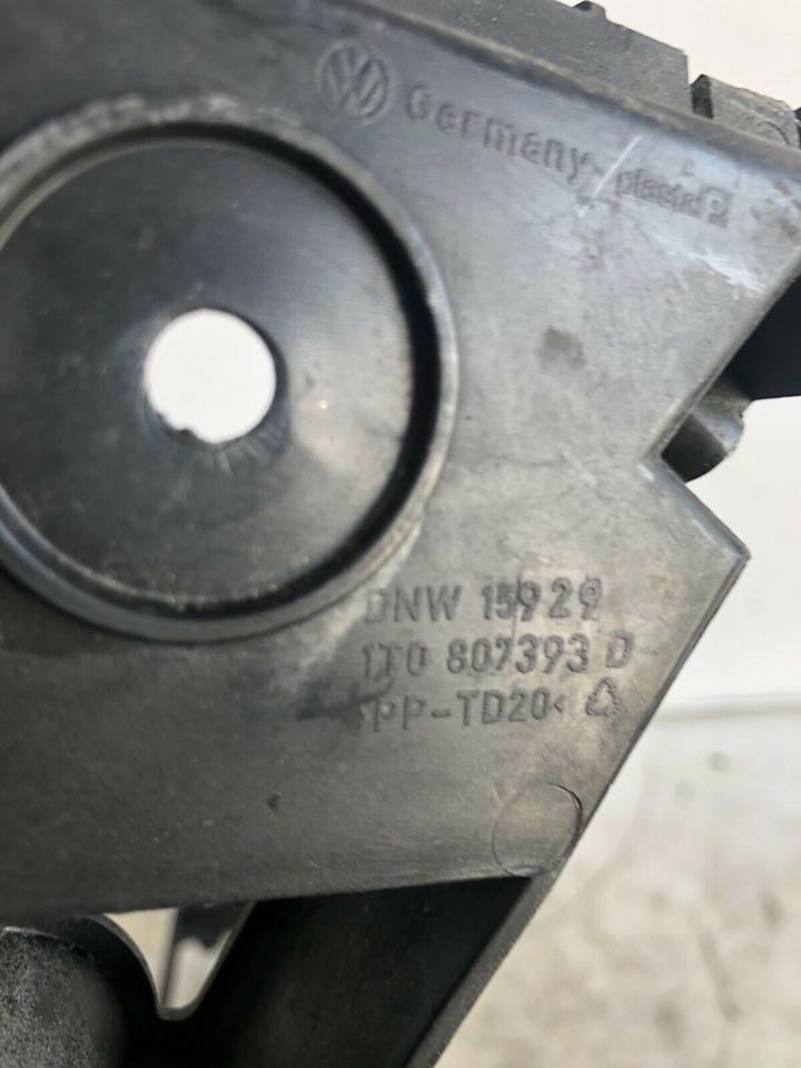 VW Touran 1T Stoßstangen Halter Träger Hinten 1T0807393 1T0807394 – Bild 4