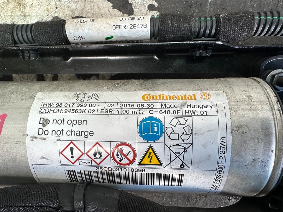 Peugeot 308 II Start Stop Steuervorrichtung 9802096780 9692146980 – Bild 5