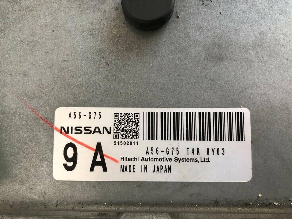 Nissan Micra K13 HR12 1.2 Motorsteuergerät Steuergerät A56G75 – Bild 3