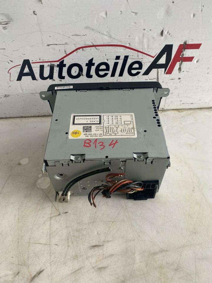 VW Golf 6 Touran 1T3 GP2 Radio Cd Player – Bild 5