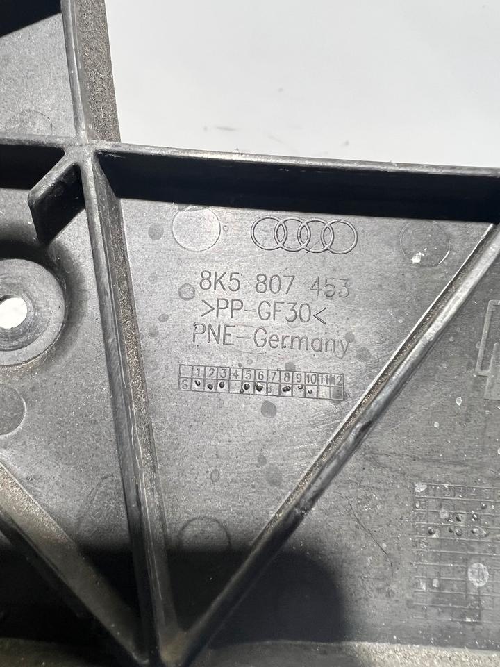 Audi A4 B8 8K Stoßstange Halter Träger Hinten 8K5807454 8K5807453 – Bild 10