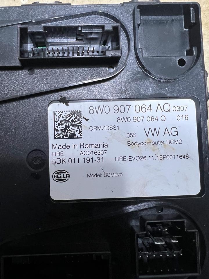 Audi A4 B9 8W Komfort Steuergerät Modul 8W0907064AQ – Bild 3