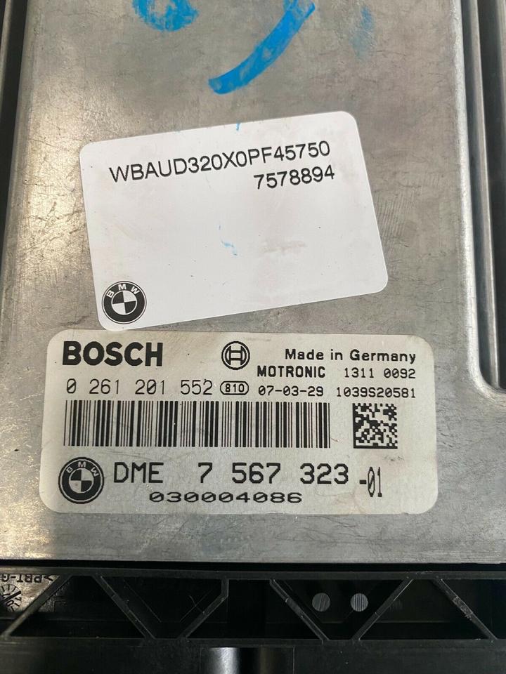 BMW 1er E81 E87 Motorsteuergerät Steuergerät 7567323 – Bild 6