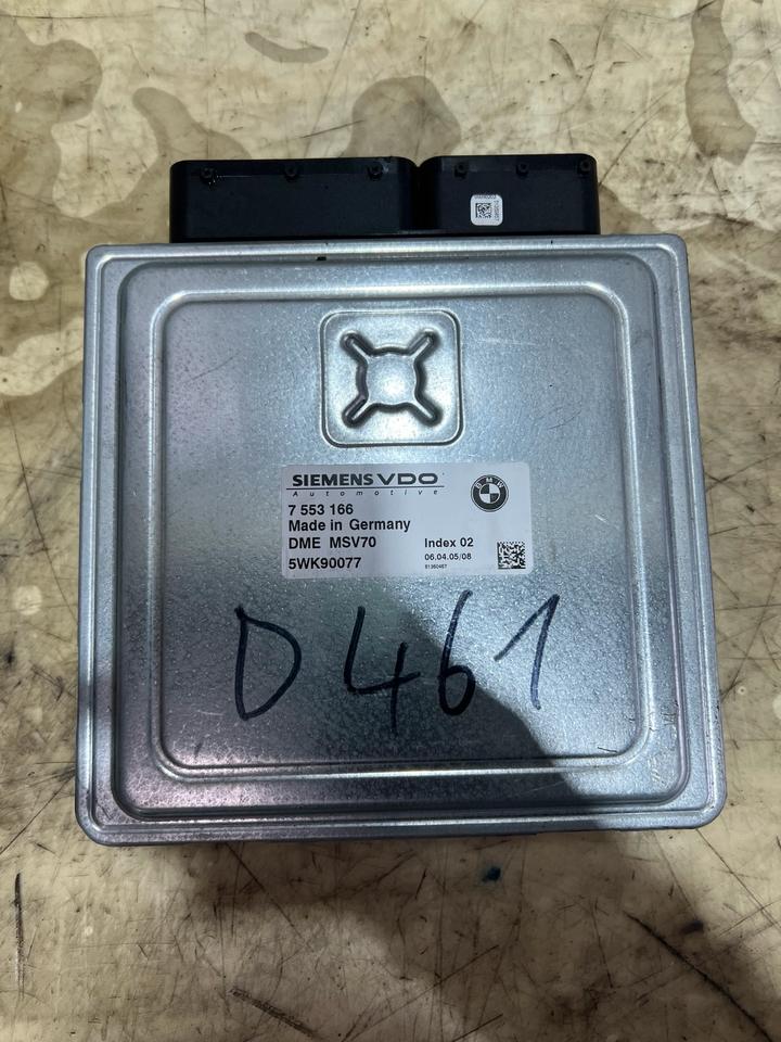 BMW 5er E60 E61 530i N52 DME Motorsteuergerät Steuergerät 7553166 – Bild 2