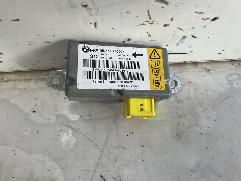 BMW 7er E65 E66 Türmodul Sensor Airbag Steuergerät 6970908 – Bild 2