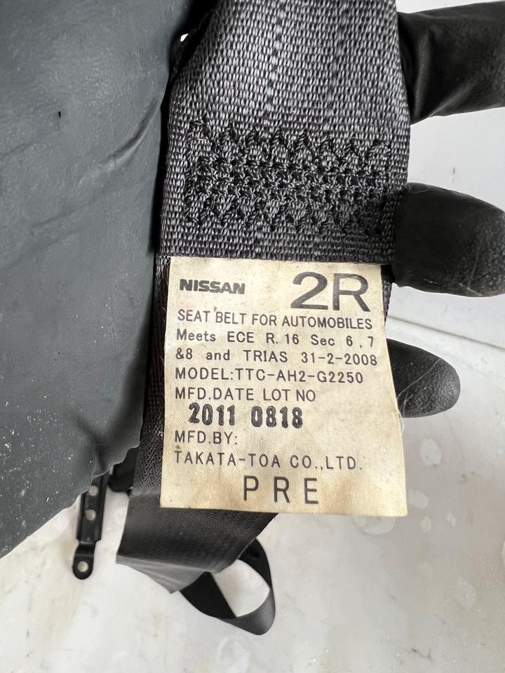 Nissan Micra K13 Sicherheitsgurt Gurt Vorne Gurtschlösser Vorne – Bild 18