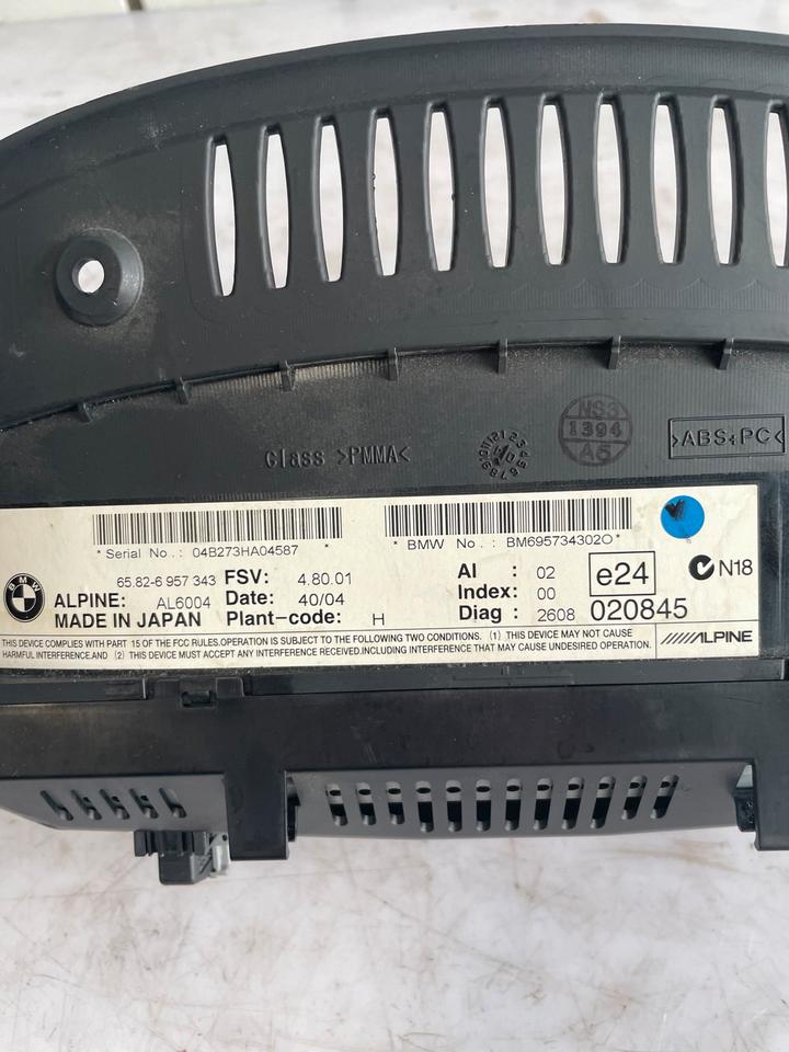 BMW 5er E60 E61 Navi Monitor Display Bildschirm 6957343 – Bild 3