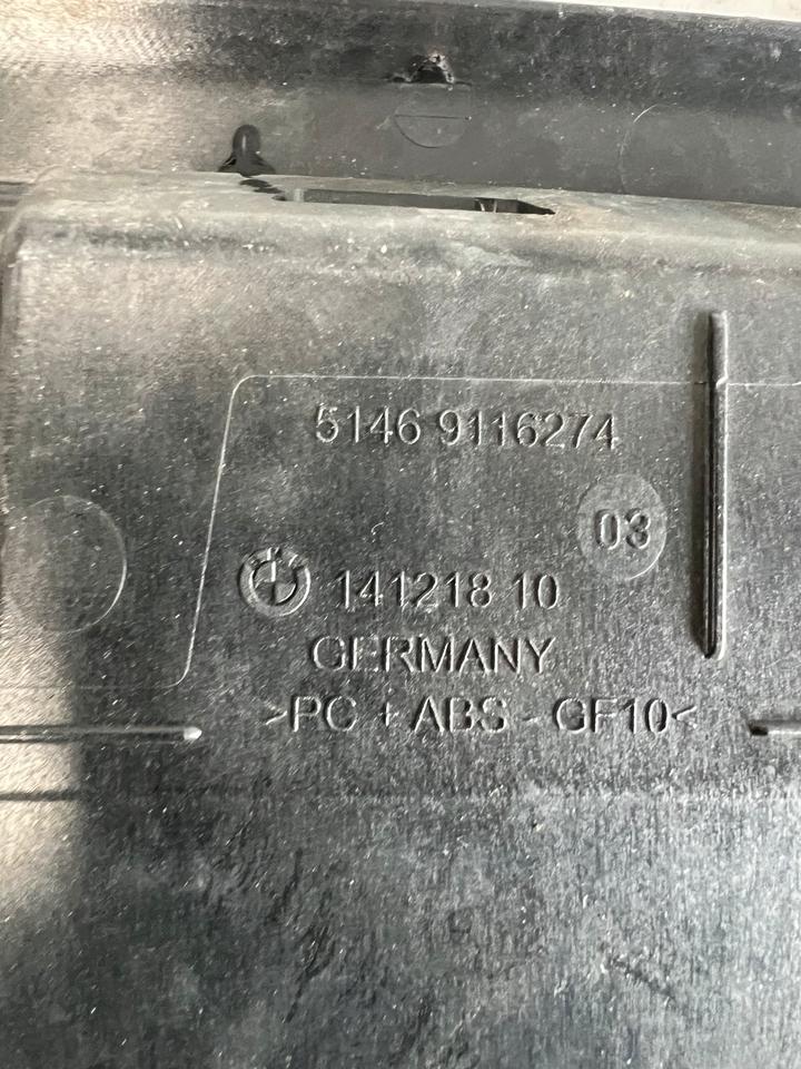 BMW 5er F10 Entlüftungsgitter Gitter 9116274 – Bild 5