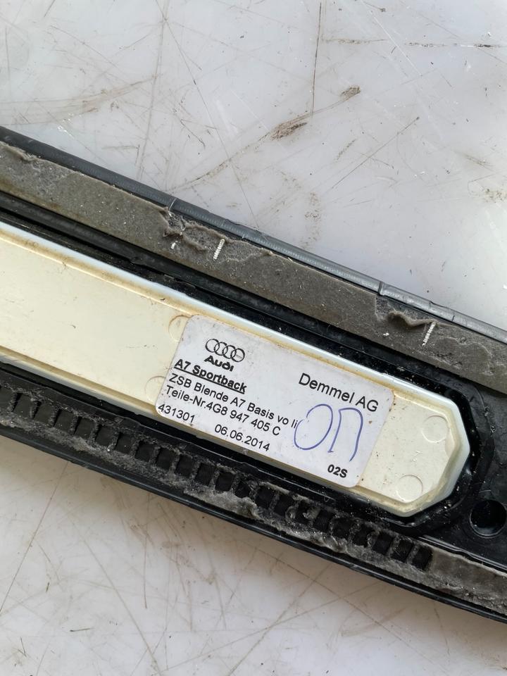 Audi A7 4G Leisten Einstiegsleiste Zierleisten 4G8947405C – Bild 7