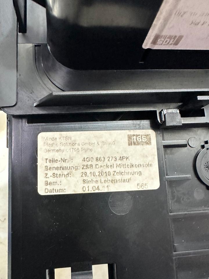 Audi A6 4G Aschenbecher Zigarettenanzünder 4G0863273 4G0857951 – Bild 7