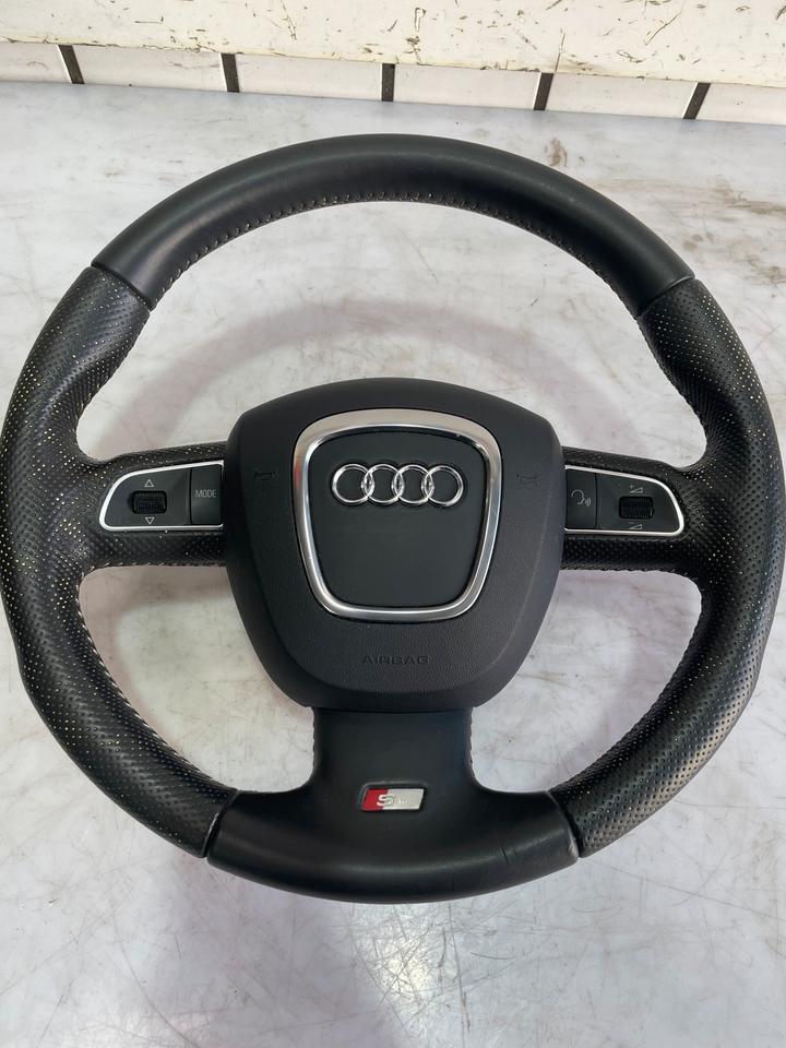 Audi A3 8P Facelift S Line Lenkradairbag Fahrerairbag Lenkrad – Bild 2