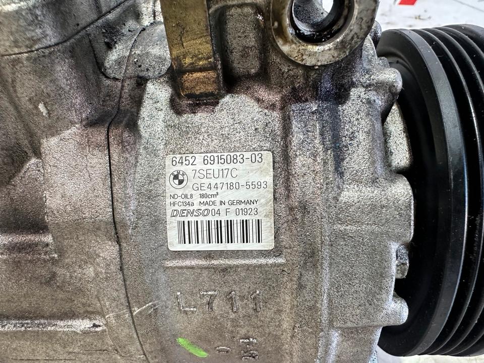 BMW 5er 6er F10 F06 N62 Klimakompressor Kompressor 6915083 – Bild 8