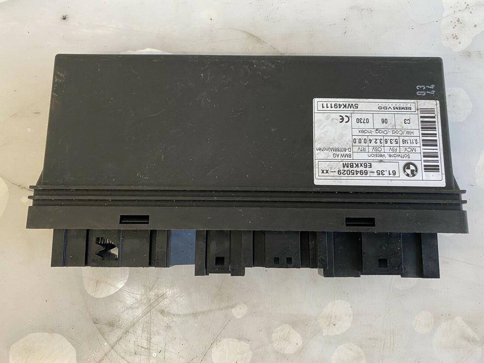 BMW 5er E60 E61 Karosseriemodul Steuergerät 6945029 – Bild 3