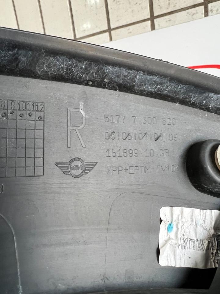 Mini F55 F56 F57 Kotflügel Radlauf Verkleidung 7300820 – Bild 6