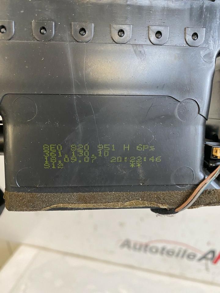 Audi A4 B7 8E Luftdüse Lüftungsgitter Düse 8E0820951 – Bild 6