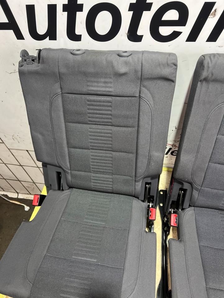 VW Touran 1T1 1T2 3.Reihe 3 Sitzreihe Rücksitzbank Sitze Hinten – Bild 10
