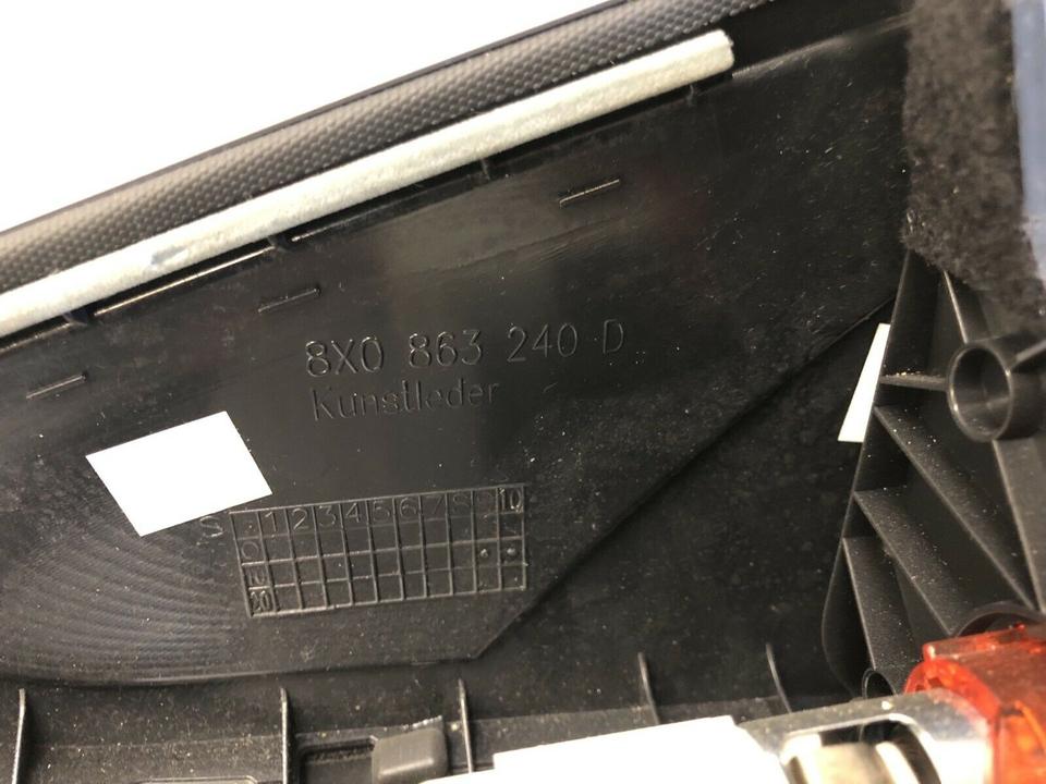 Audi A1 8X Mittelkonsole Mittelarmlehne Ablagefach Mitte – Bild 16