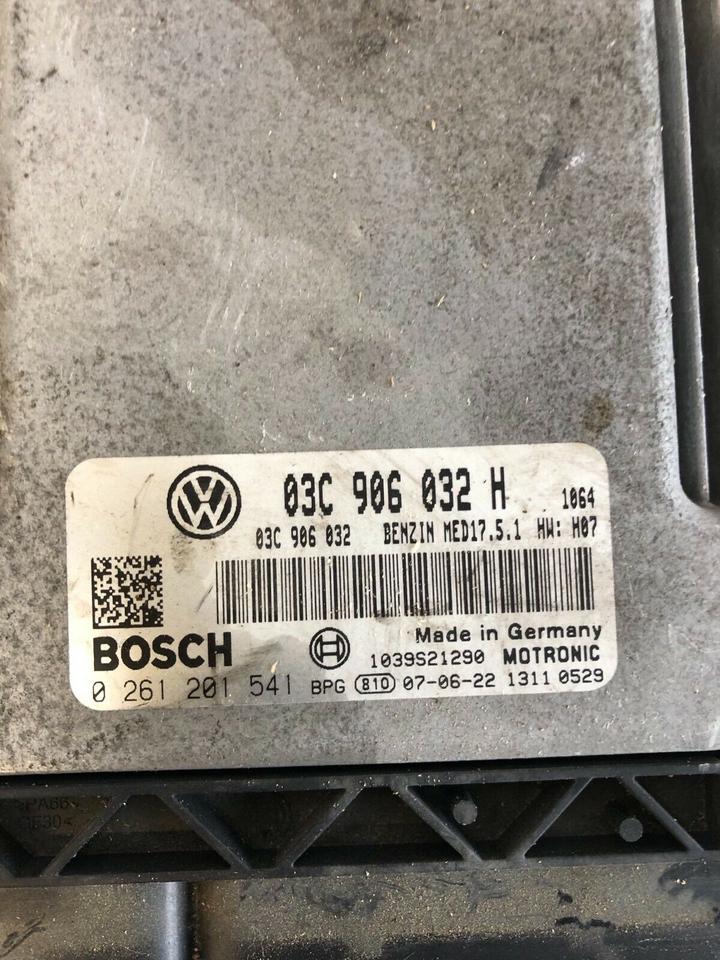 VW Touran 1.4 TSI 170 PS Motorsteuergerät Steuergerät 03C906032H – Bild 4