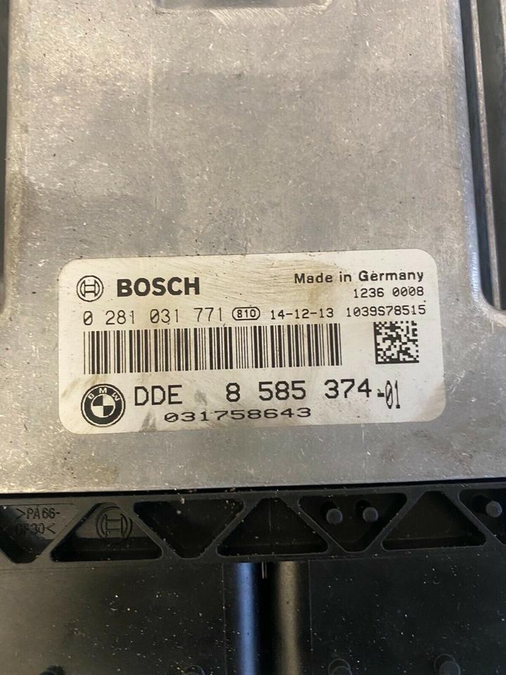 BMW 5er F10 F11 Motorsteuergerät Steuergerät 8585374 – Bild 4