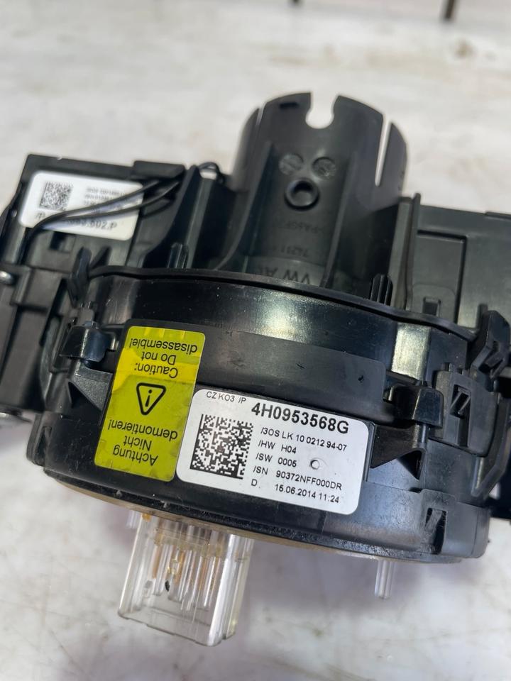Audi A7 4G C7 Schleifring Lenkstockschalter Lenkstock 4H0953568G – Bild 6