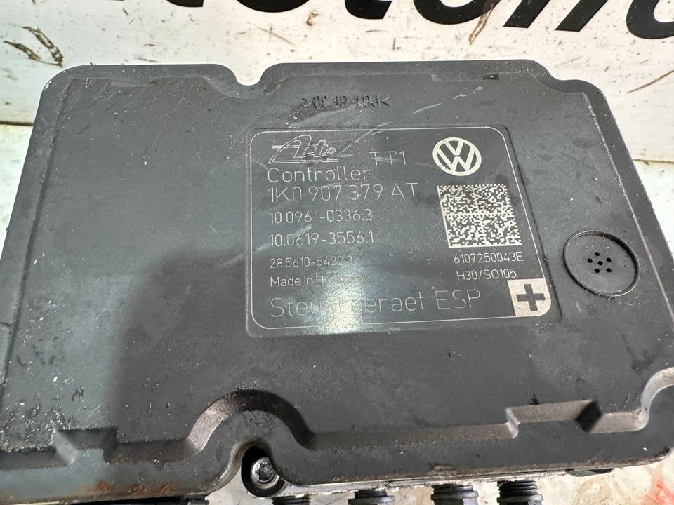 VW Golf 6 VI ABS Block Hydraulikpumpe Steuergerät ESP 1K0907379AT – Bild 3