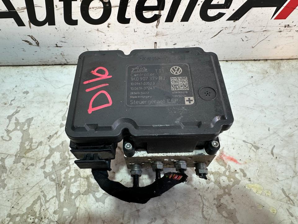 VW Golf 6 VI ABS Block ESP Steuergerät Hydraulikblock 1K0907379BJ – Bild 2