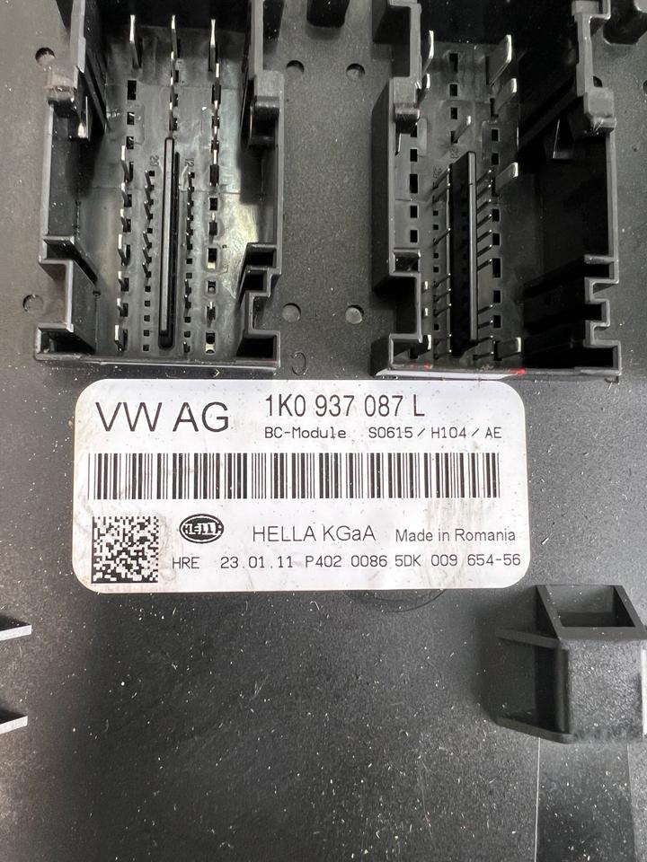 VW Golf 5 V Komfortmodul Steuergerät Modul 1K0937087L – Bild 3