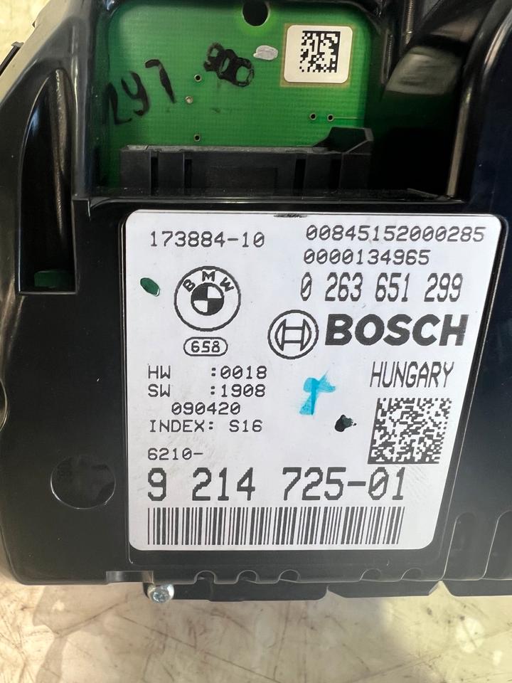 BMW 7er F01 F02 Tacho Tachometer Kombiinstrument 9214725 – Bild 5