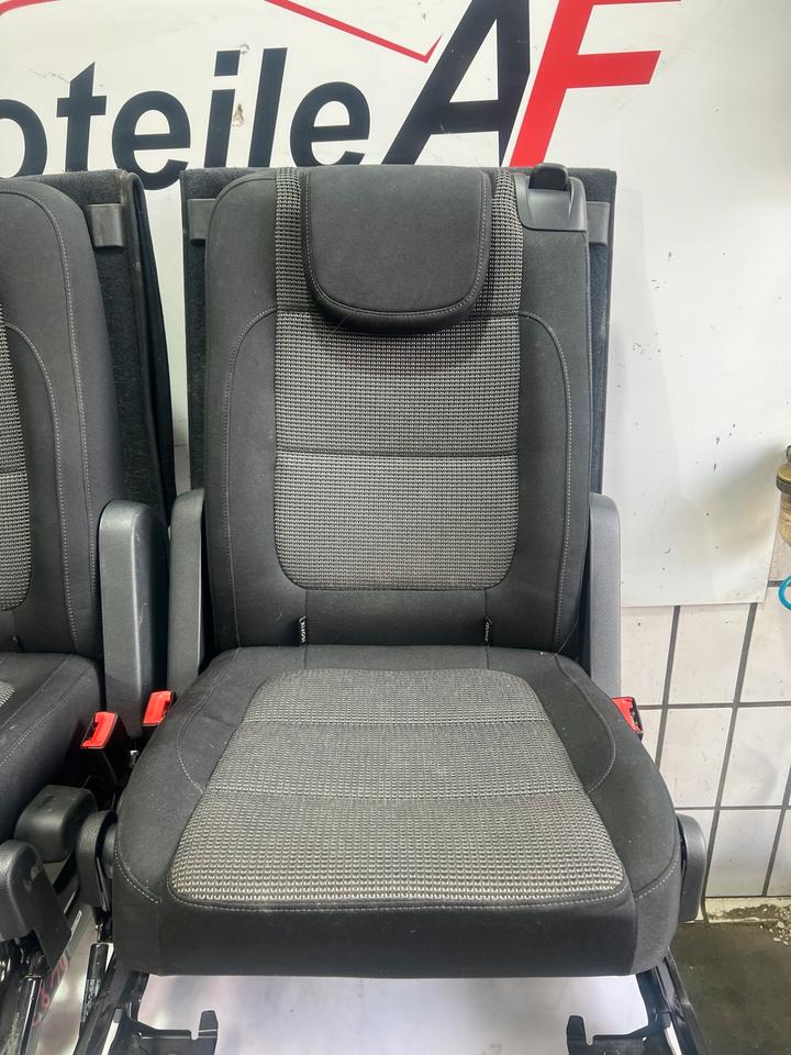 VW Seat Alhambra Sharan 7N 3.Reihe 3 Sitzreihe Sitze Hinten – Bild 11