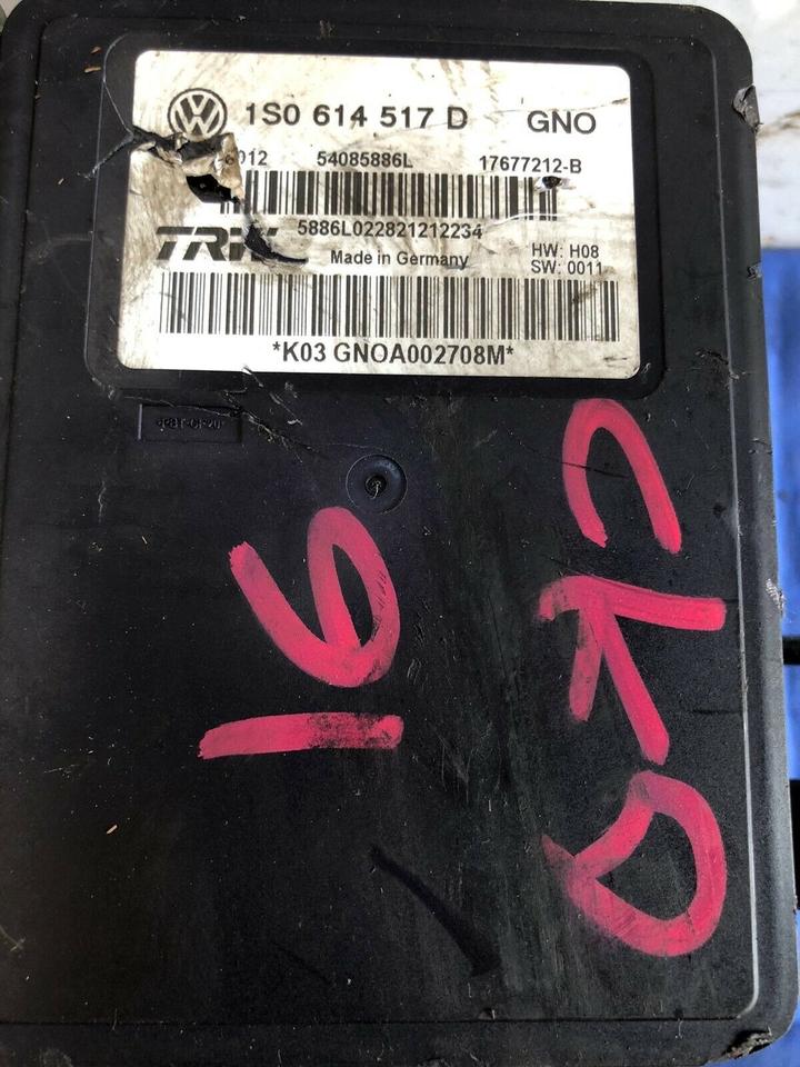 VW UP 1.0 ABS Steuergerät Hydraulikblock ESP 1S0614517D – Bild 2
