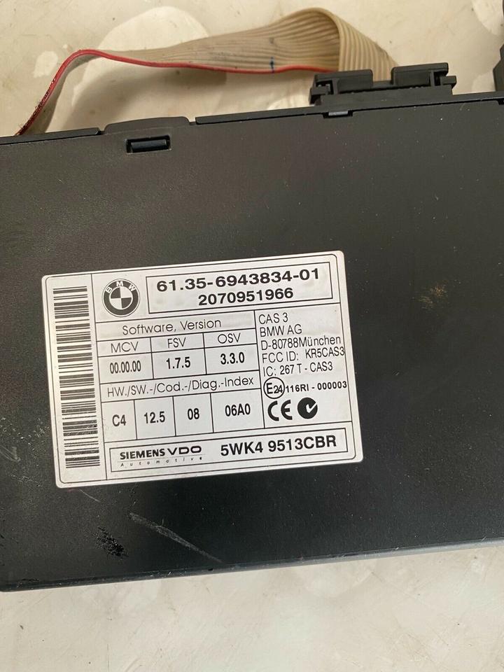 BMW 1er E81 E87 Motorsteuergerät Steuergerät 7567323 – Bild 8