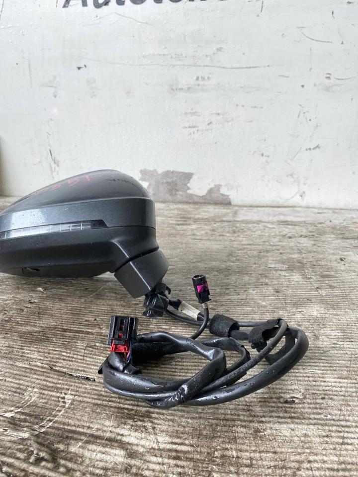 Audi A4 B9 8W Außenspiegel Spiegel Vorne Rechts LZ7S – Bild 4