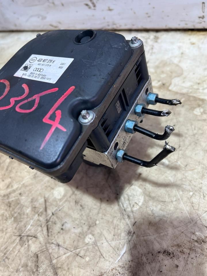 Audi A6 4G ABS Block Steuergerät Hydraulikblock 4G0907379H – Bild 4