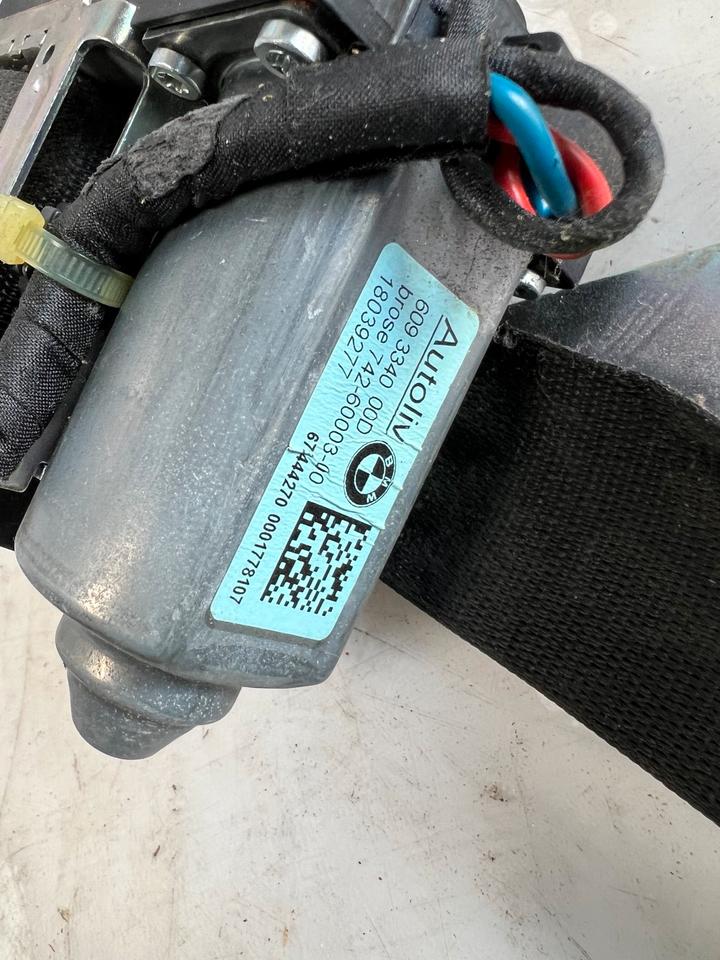 BMW 7er F01 Gurt Sicherheitsgurt Vorne 609334000D – Bild 17