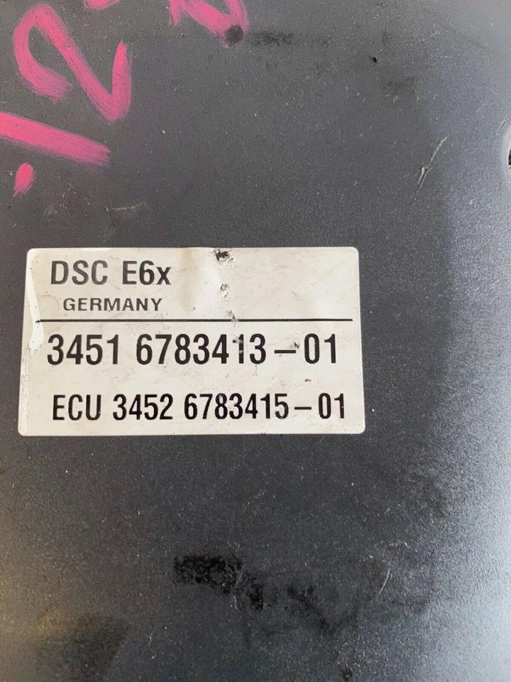 BMW 5er E60 E61 E63 ABS Steuergerät ESP Hydraulikblock 6783413 – Bild 2