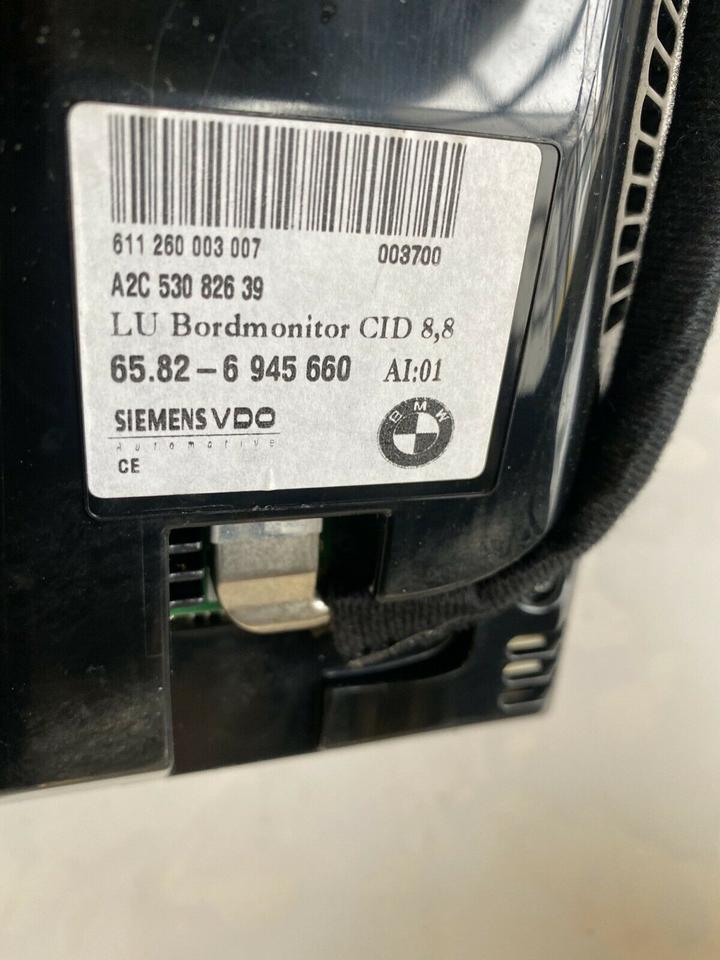 BMW 5er E60 E61 Bildschirm Display Navi 6945660 – Bild 5