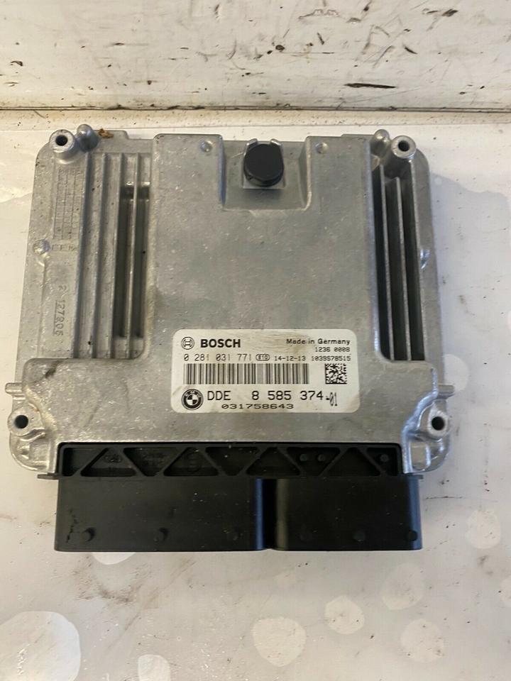 BMW 5er F10 F11 Motorsteuergerät Steuergerät 8585374 – Bild 3