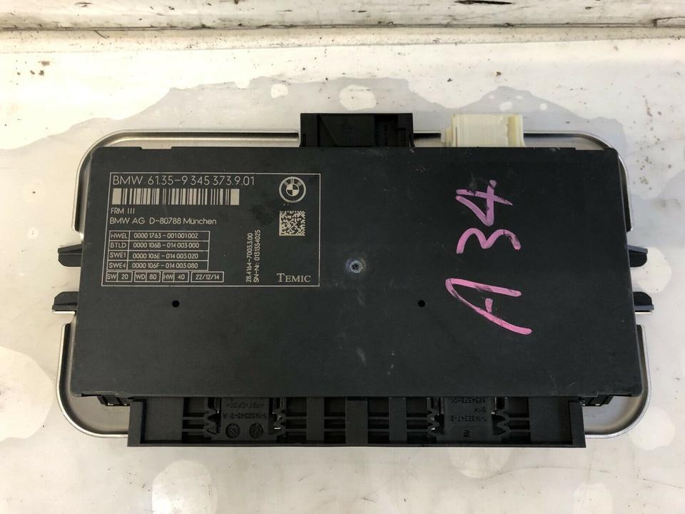 BMW 5er F10 F11 Fußraummodul Steuergerät 9345373 – Bild 3