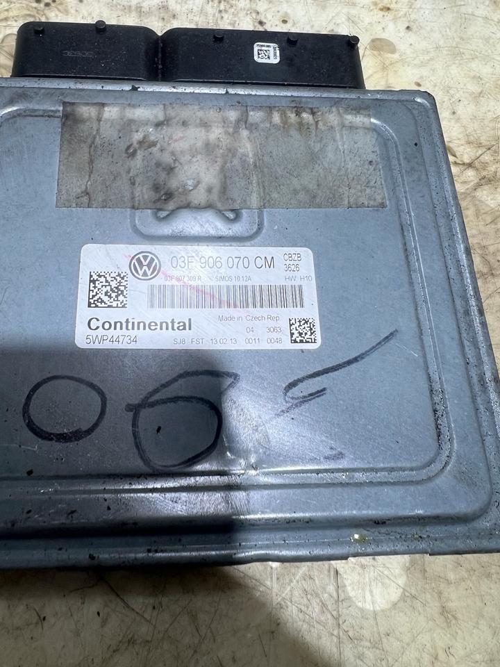 VW Beetle 5C 1.2 TSI CBZ Motorsteuergerät Steuergerät 03F906070CM – Bild 3